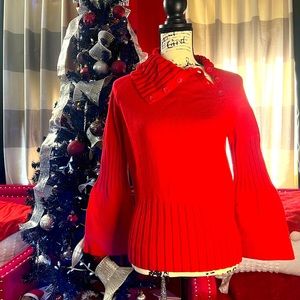 Red cotton Sweater